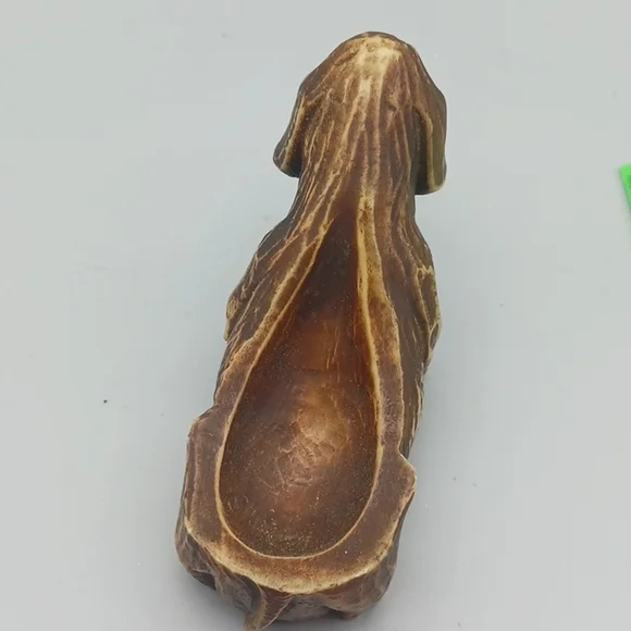 Vintage Dachshund Figurine Pipe Holder - Picture 3 of 8